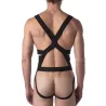 Barcode Berlin Harnais élastique ELON Noir